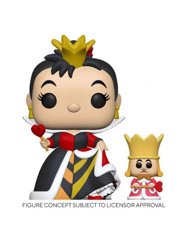 es::Alicia en el País de las Maravillas POP! & Buddy Vinyl Figura Queen w/King