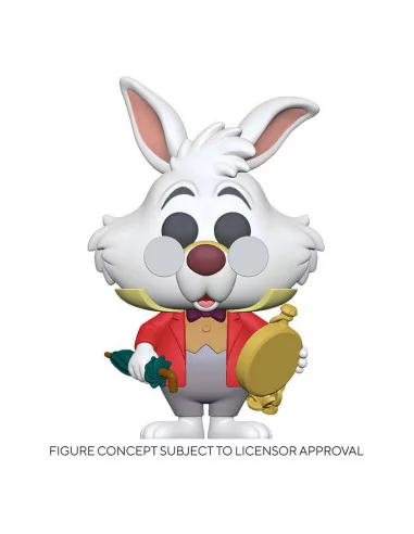 es::Alicia en el País de las Maravillas POP! Disney Figura White Rabbit w/Watch