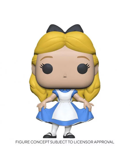 es::Alicia en el País de las Maravillas POP! Disney Vinyl Figura Alice Curtsying 9 cm