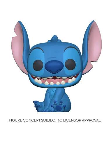 es::Lilo & Stitch POP! Disney Figura Smiling Seated Stitch