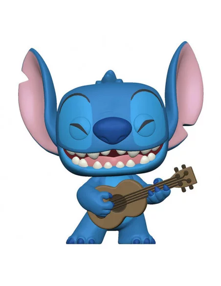es::Lilo & Stitch POP! Disney Figura Stitch w/Ukelele