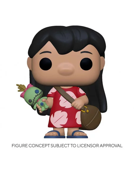 es::Lilo & Stitch POP! Disney Figura Lilo w/Scrump