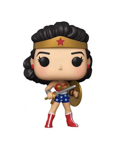 es::Wonder Woman 80th Anniversary Figura POP! Classic WW w/Shield & Sword 1950's