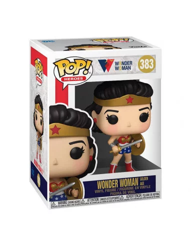 es::Wonder Woman 80th Anniversary Figura POP! Classic WW w/Shield & Sword 1950's