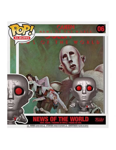 es::Queen POP! Albums Figura News of the World 9 cm