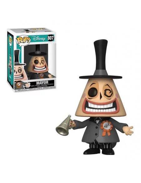 es::Pesadilla antes de Navidad Funko POP!Mayor w/Megaphone 9 cm