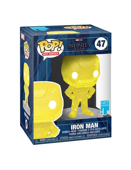 es::Infinity Saga Funko POP! Artist Series Vinyl Iron Man Yellow 9 cm