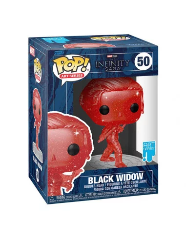 es::Infinity Saga Funko POP! Artist Series Vinyl Black Widow Red 9 cm