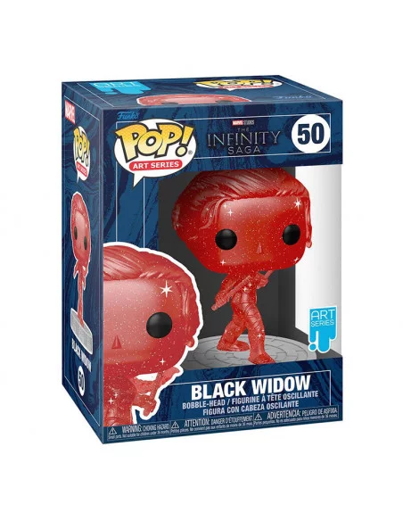 es::Infinity Saga Funko POP! Artist Series Vinyl Black Widow Red 9 cm