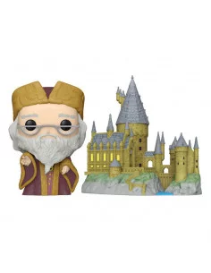 es::Harry Potter Funko POP! Town Dumbledore w/Hogwarts 9 cm