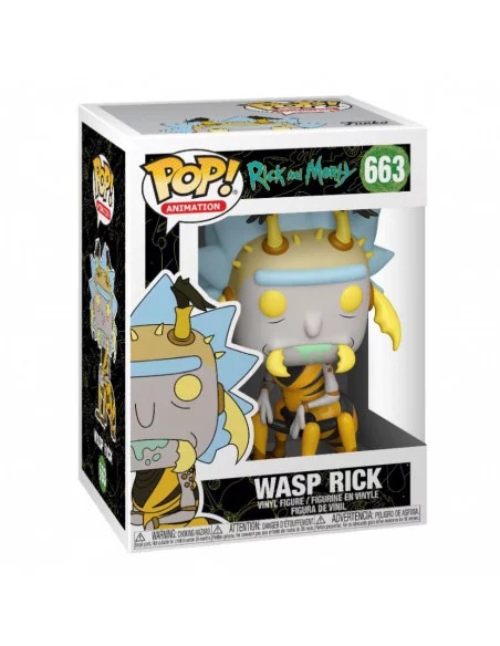 es::Rick y Morty POP! Animation Vinyl Figura Wasp Rick 9 cm