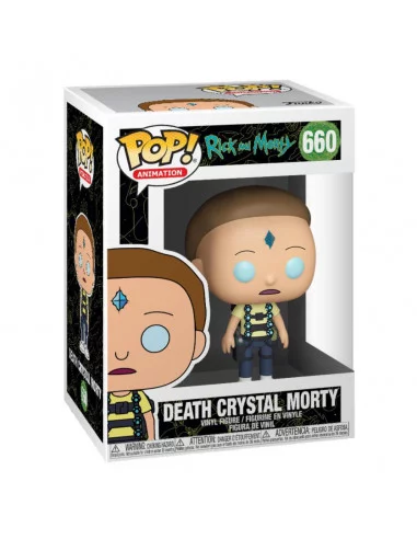 es::Rick y Morty POP! Animation Vinyl Figura Death Crystal Morty 9 cm