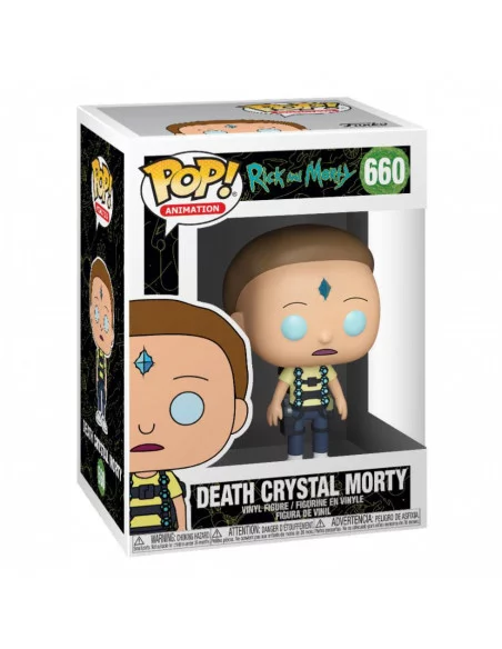 es::Rick y Morty POP! Animation Vinyl Figura Death Crystal Morty 9 cm