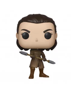 es::Juego de Tronos POP! Television Vinyl Figura Arya w/Two Headed Spear 9 cm