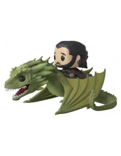 es::Juego de Tronos POP! Rides Vinyl Figura Jon Snow & Rhaegal 18 cm