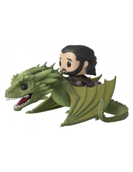 es::Juego de Tronos POP! Rides Vinyl Figura Jon Snow & Rhaegal 18 cm