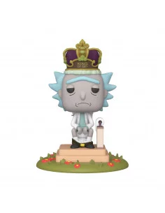 es::Rick & Morty Electronic POP! Movies Vinyl Figura con sonido Rick on Toilet 9 cm
