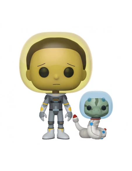 es::Rick & Morty POP! Animation Vinyl Figura Space Suit Morty 9 cm