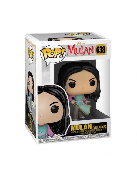 es::Mulan 2020 POP! Movies Vinyl Figura Villager Mulan 9 cm
