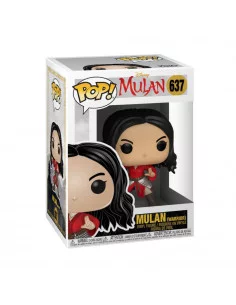 es::Mulan 2020 POP! Movies Vinyl Figura Warrior Mulan 9 cm 2