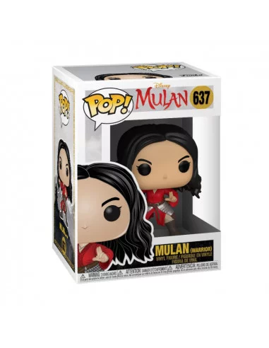 es::Mulan 2020 POP! Movies Vinyl Figura Warrior Mulan 9 cm