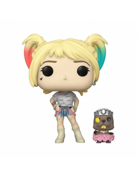 es::Birds of Prey POP! & Buddy Vinyl Figura Harley Quinn & Beaver 9 cm