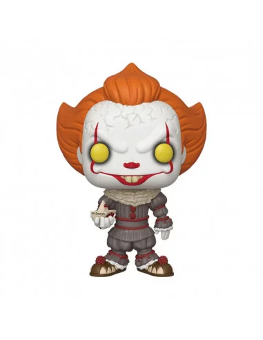 es::Stephen King's It 2 Figura Super Sized POP! Vinyl Pennywise w/ Boat 25 cm