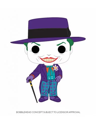 es::Batman 1989 POP! Heroes Vinyl Figura Joker 9 cm