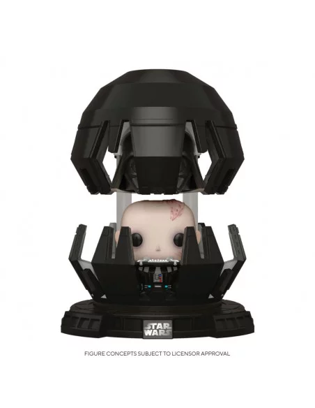 es::Star Wars POP! Deluxe Movies Vinyl Figura Darth Vader in Meditation Chamber 9 cm