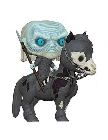 es::Juego de Tronos POP! Rides Vinyl Figura White Walker on Horse 15 cm