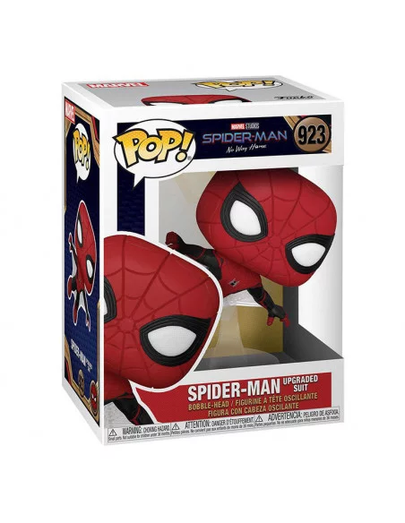 es::Spider-Man: No Way Home Funko POP! Spider-Man Upgraded Suit 9 cm es::Spider-Man: No Way Home Funko POP! Spider-Man Upgraded Suit 9 cm