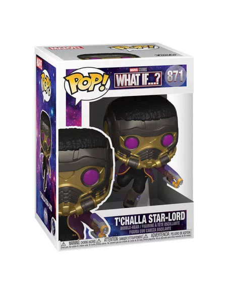 es::What If...? Funko POP! T'Challa Star-Lord 9 cm