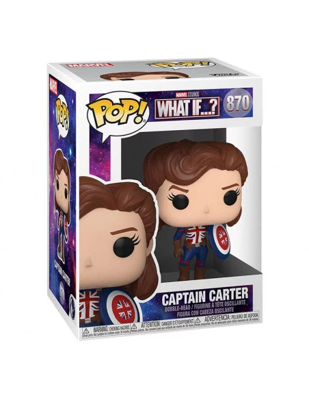 es::What If...? Funko POP! Captain Carter 9 cm