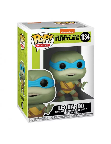 es::Tortugas Ninja POP! Movies Vinyl Figura Leonardo 9 cm