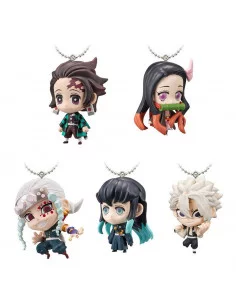es::Demon Slayer Kimetsu no Yaiba Pack 5 Llaveros 5 cm Deformed Mascot 3 
