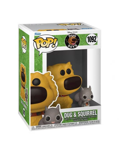 es::Dug Days Funko POP! Dug w/Squirrel 9 cm