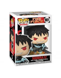 es::Fire Force Funko POP! Shinra w/Fire 9 cm 2