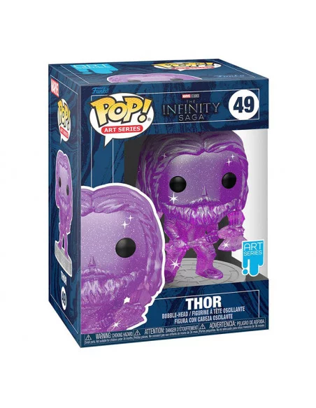 es::Infinity Saga Funko POP! Artist Series Vinyl Thor Purple 9 cm