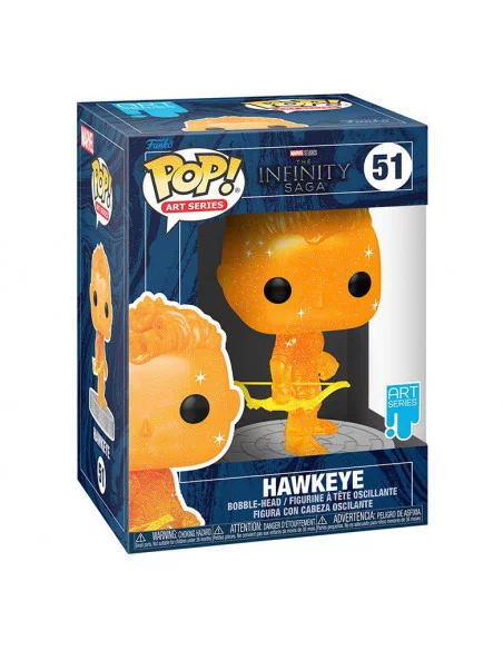 es::Infinity Saga Funko POP! Artist Series Vinyl Hawkeye Orange 9 cm