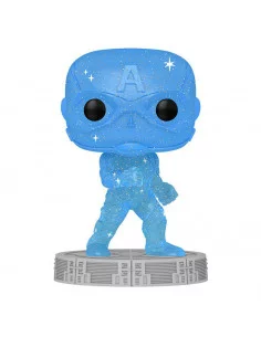 es::Infinity Saga Funko POP! Artist Series Vinyl Captain America Blue 9 cm