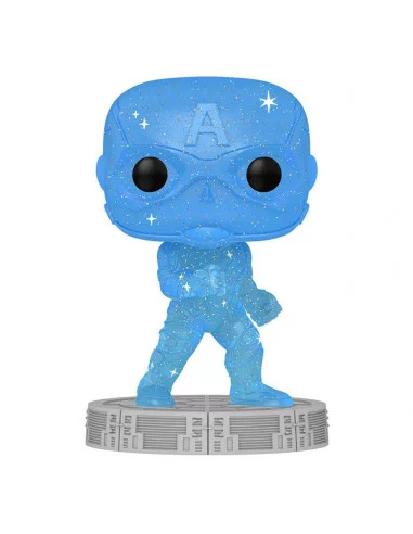 es::Infinity Saga Funko POP! Artist Series Vinyl Captain America Blue 9 cm