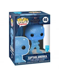 es::Infinity Saga Funko POP! Artist Series Vinyl Captain America Blue 9 cm 2