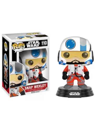 es::Star Wars Episode VII POP! Vinyl Cabezón Snap Wexley 9 cm