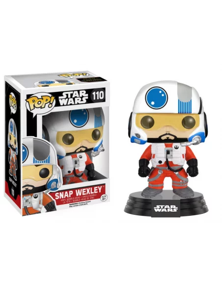 es::Star Wars Episode VII POP! Vinyl Cabezón Snap Wexley 9 cm