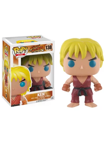 es::Street Fighter POP! Games Vinyl Figura Ken 9 cm