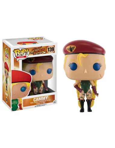 es::Street Fighter POP! Games Vinyl Figura Cammy 9 cm