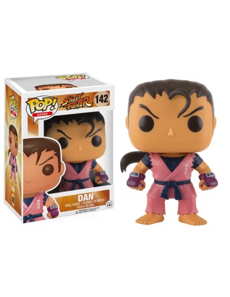 es::Street Fighter POP! Games Vinyl Figura Dan 9 cm