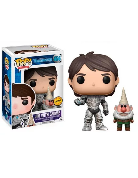 es::Trollhunters Figura POP! Television Chase 9 cm Jim & Gnome