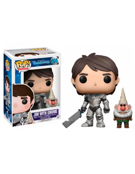es::Trollhunters POP! Television Vinyl Figura Jim & Gnome 9 cm