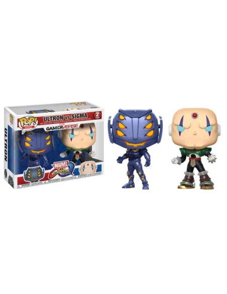 es::Marvel vs. Capcom Infinite POP! Games Vinyl Pack de 2 Figuras Ultron vs. Sigma 9 cm